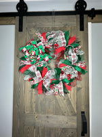 Christmas Wreath, Santa Clause Christmas Wreath