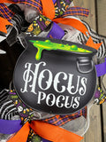Hocus Pocus Halloween Wreath, Hocus Pocus Wreath, Halloween Wreath, Halloween Door Decor