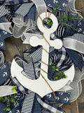 Anchor Beach Coastal Nautical Handmade Wreath